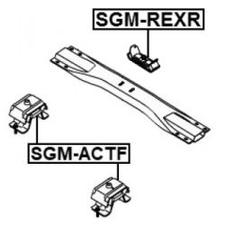FEBEST Engine Mount SGM-REXR for SSANGYONG ACTYON