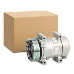 AC Compressor RIDEX 447K0105 for PEUGEOT