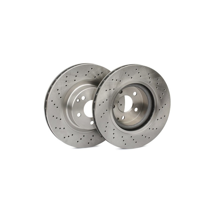 RIDEX Brake Disc 82B0332 for MERCEDES S-CLASS 220 421 08 12