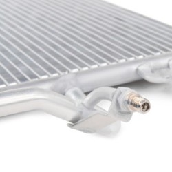 AC Condenser RIDEX 448C0048 for AUDI