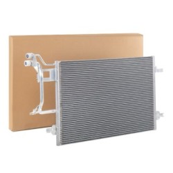AC Condenser RIDEX 448C0048 for AUDI