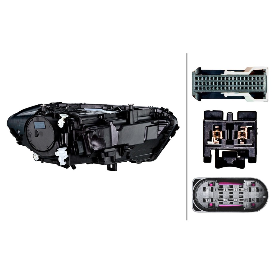 HELLA Headlight 1LX015390-531 for MERCEDES A-CLASS 1779066504