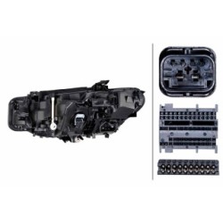 HELLA Headlight 1LX016808-741 for BMW 3 9450804