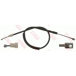 TRW Handbrake Cable GCH512 for MERCEDES VIANO