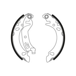 TRW Brake Shoe Set GS8473 for FIAT PANDA OE 77362491