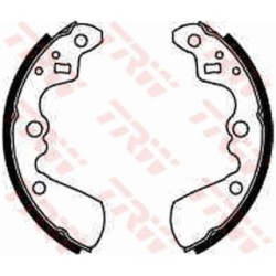 TRW Brake Shoe Set GS8597 for CHEVROLET