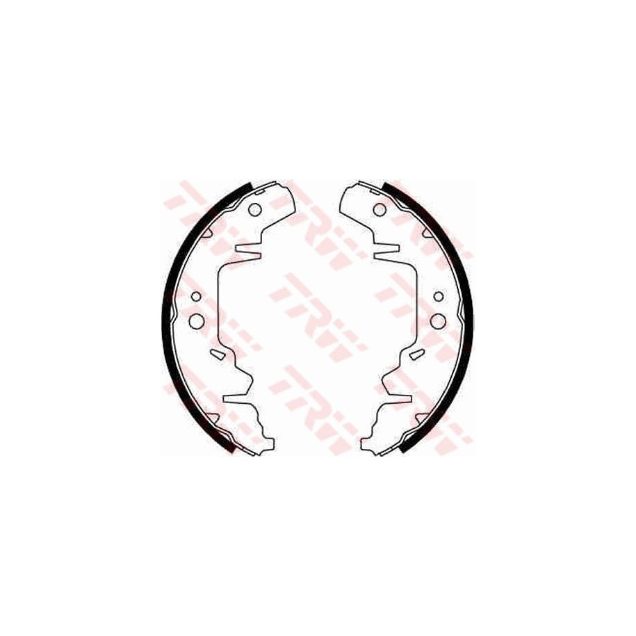 TRW Brake Shoe Set GS8643 for CHRYSLER