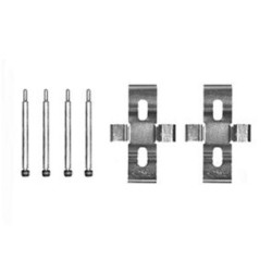 TRW Disc Brake Pad Accessory Kit PFK172 for MERCEDES S-CLASS