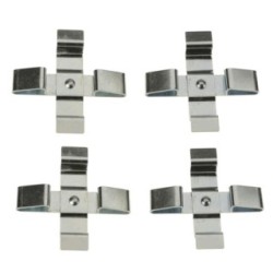 TRW Disc Brake Pad Accessory Kit PFK719 for PORSCHE