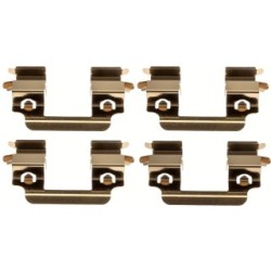 TRW Disc Brake Pad Accessory Kit PFK738 for LAND ROVER