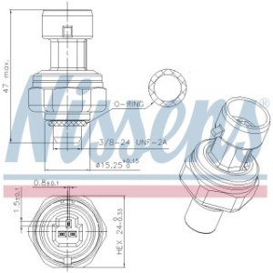 Pressure Switch Switch - Nissens 301027