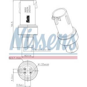 Pressure Switch Switch - Nissens 301052