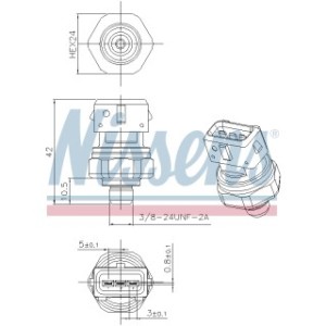 Pressure Switch Switch - Nissens 301069