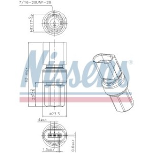 Pressure Switch Switch - Nissens 301098