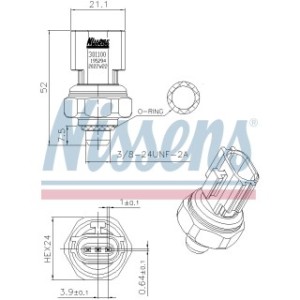 Pressure Switch Switch - Nissens 301100