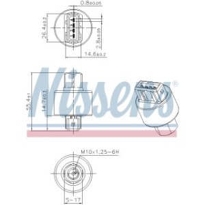 Pressure Switch Switch - Nissens 301103