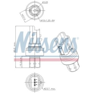 Pressure Switch Switch - Nissens 301104