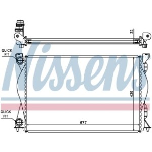 Engine Cooling Heat Exchanger - Nissens 60235A