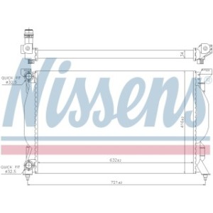 Engine Cooling Heat Exchanger - Nissens 60304A