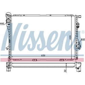 Engine Cooling Heat Exchanger - Nissens 60603A
