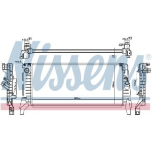 Engine Cooling Heat Exchanger - Nissens 606391