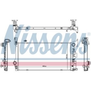 Engine Cooling Heat Exchanger - Nissens 606565
