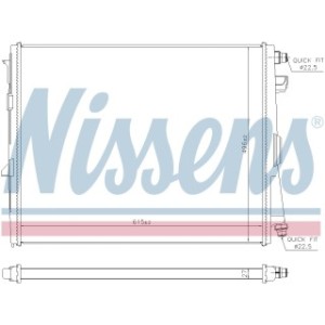 Engine Cooling Heat Exchanger - Nissens 606784
