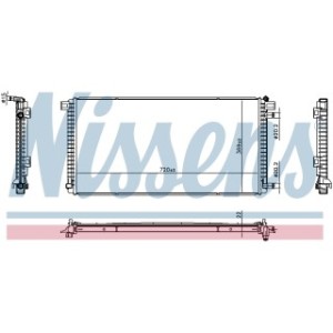 Engine Cooling Heat Exchanger - Nissens 606787