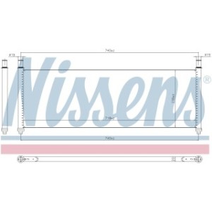 Engine Cooling Heat Exchanger - Nissens 606907