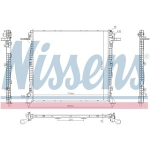 Engine Cooling Heat Exchanger - Nissens 606982