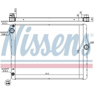 Engine Cooling Heat Exchanger - Nissens 60776