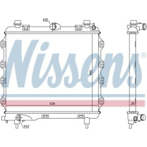 Engine Cooling Heat Exchanger - Nissens 61024