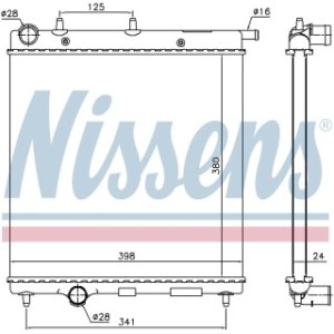 Engine Cooling Heat Exchanger - Nissens 61278