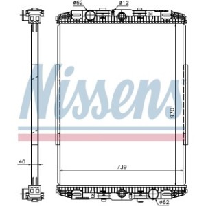 Engine Cooling Heat Exchanger - Nissens 614190