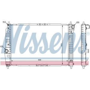 Engine Cooling Heat Exchanger - Nissens 61645