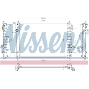 Engine Cooling Heat Exchanger - Nissens 61687
