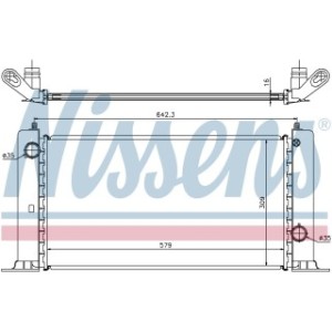 Engine Cooling Heat Exchanger - Nissens 61883A
