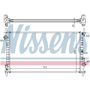 Engine Cooling Heat Exchanger - Nissens 62021A
