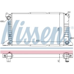 Engine Cooling Heat Exchanger - Nissens 62081A