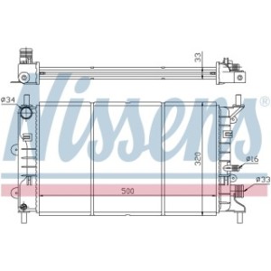 Engine Cooling Heat Exchanger - Nissens 621621