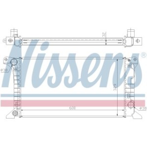 Engine Cooling Heat Exchanger - Nissens 62369A