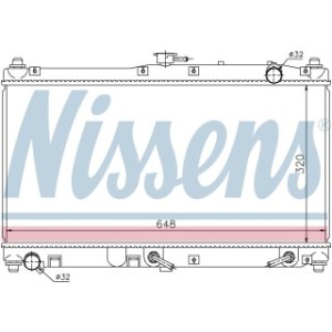 Engine Cooling Heat Exchanger - Nissens 62467