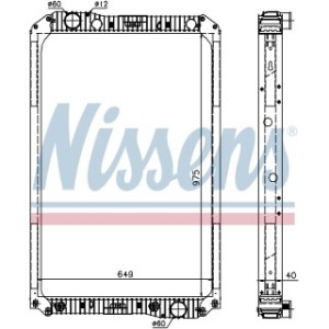 Engine Cooling Heat Exchanger - Nissens 62571A