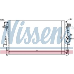 Engine Cooling Heat Exchanger - Nissens 62572