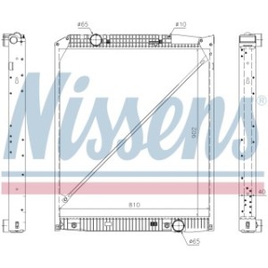 Engine Cooling Heat Exchanger - Nissens 62653A
