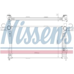 Engine Cooling Heat Exchanger - Nissens 62784A