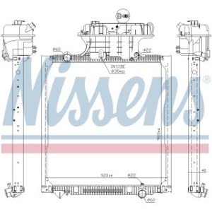 Engine Cooling Heat Exchanger - Nissens 62873
