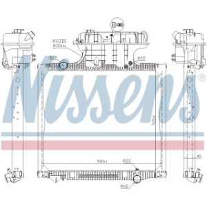 Engine Cooling Heat Exchanger - Nissens 62875