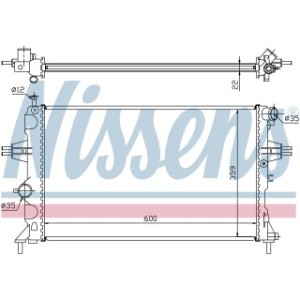 Engine Cooling Heat Exchanger - Nissens 630041