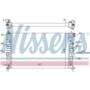 Engine Cooling Heat Exchanger - Nissens 63013A